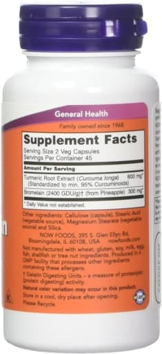 Turmeric & Bromelain