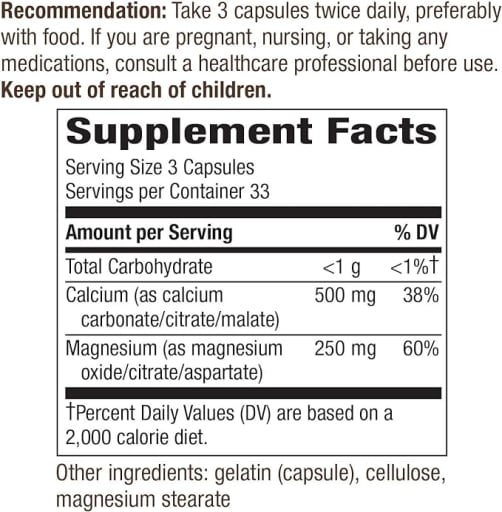 Calcium & Magnesium Mineral Complex