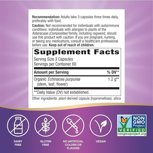 Echinacea Purpurea Herb 1,200 mg