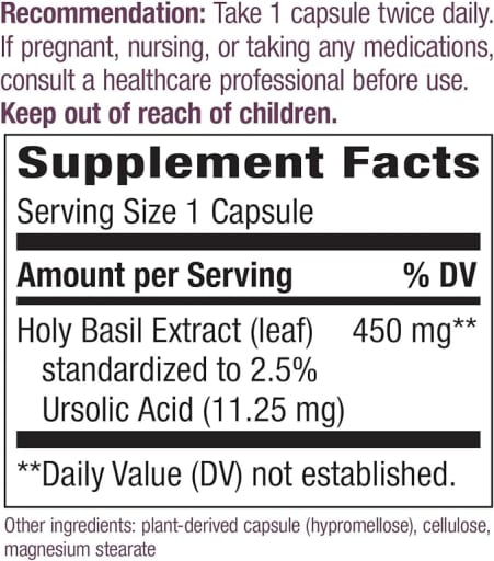 Holy Basil 450 mg