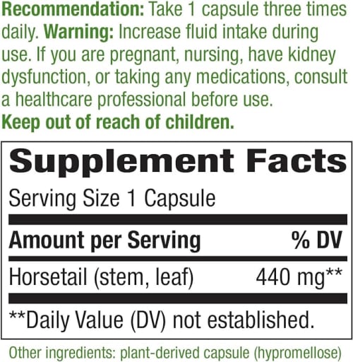 Horsetail Grass 440 mg