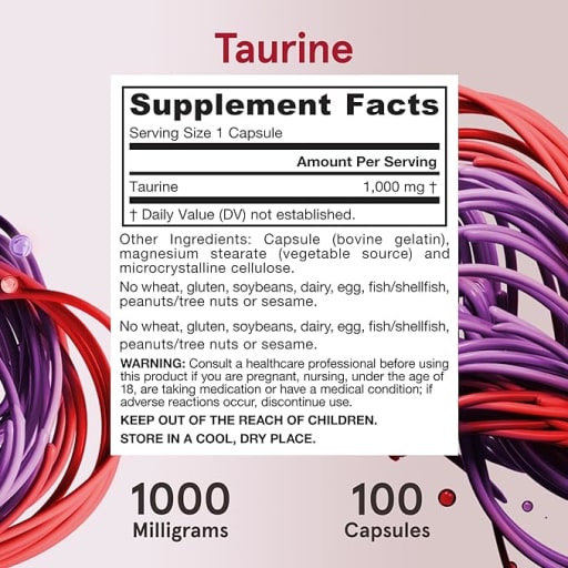 Taurine 1000 mg
