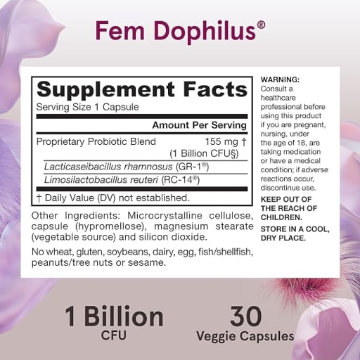 Women's Fem Dophilus 1 Billion CFU