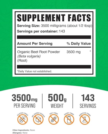 Organic Beet Root Powder
