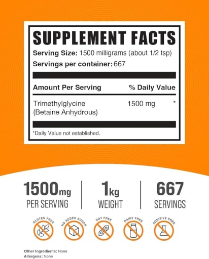 Betaine Anhydrous Powder (TMG)