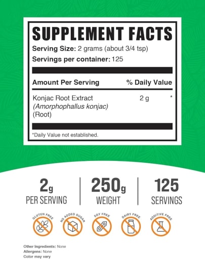 Konjac Root Extract
