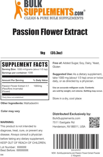 Passion Flower Extract