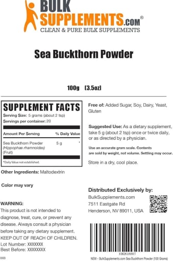 Sea Buckthorn Powder