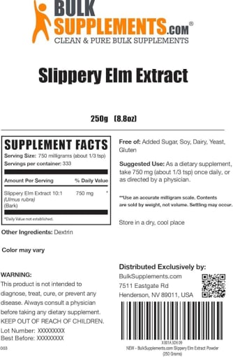 Slippery Elm Extract