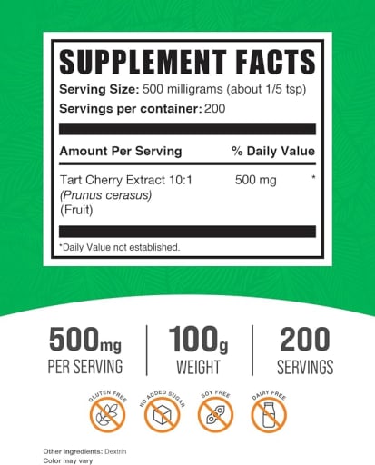 Tart Cherry Extract