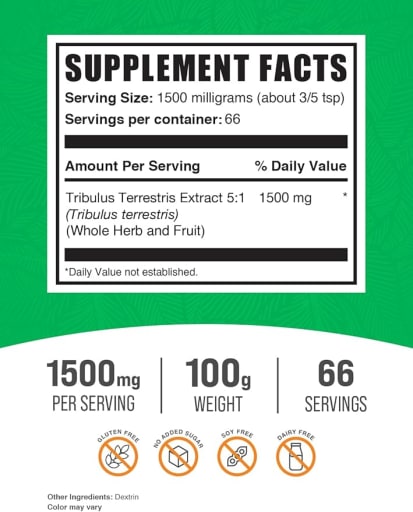 Tribulus Terrestris Extract