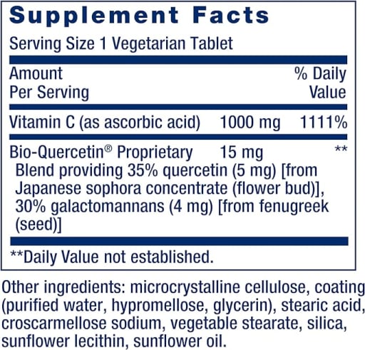 Vitamin C and Bio-Quercetin Phytosome