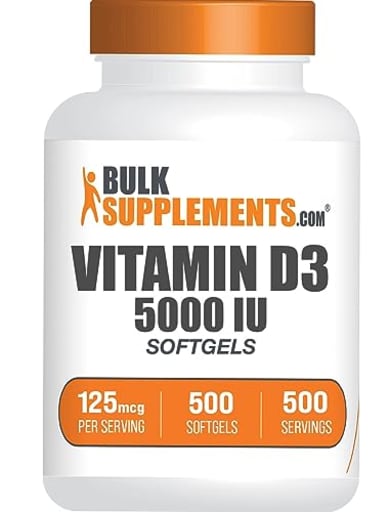 Vitamin D3 Softgels 5000 IU