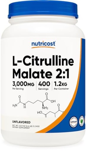 L-Citrulline Malate 2:1 3 g (Unflavored)