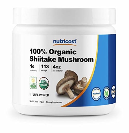 Organic Shiitake Mushroom 1 g Unflavored