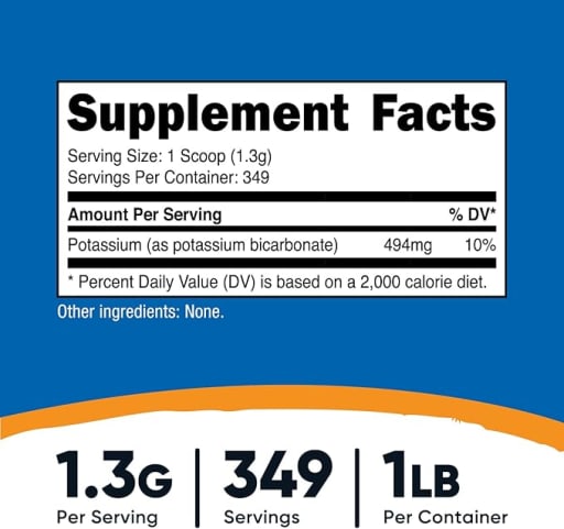 Potassium Bicarbonate 1.3 g