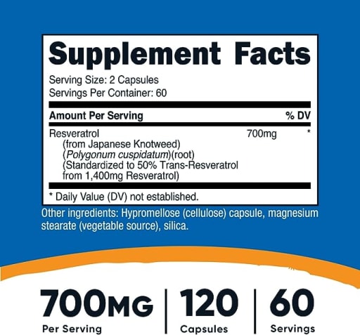 Resveratrol 700 mg