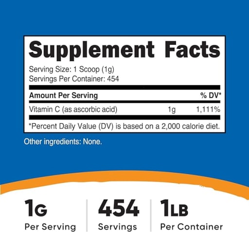 Vitamin C 1 g