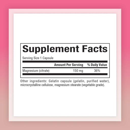 Magnesium Citrate 150 mg