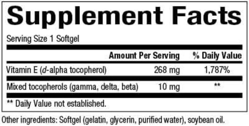 Mixed Vitamin E 400 IU