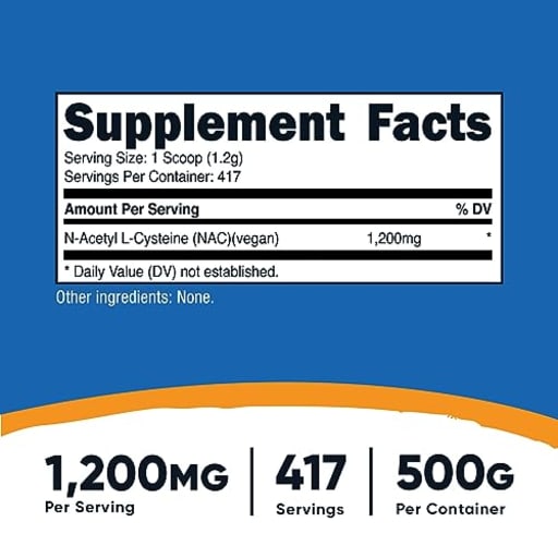 N-Acetyl L-Cysteine (NAC) Powder