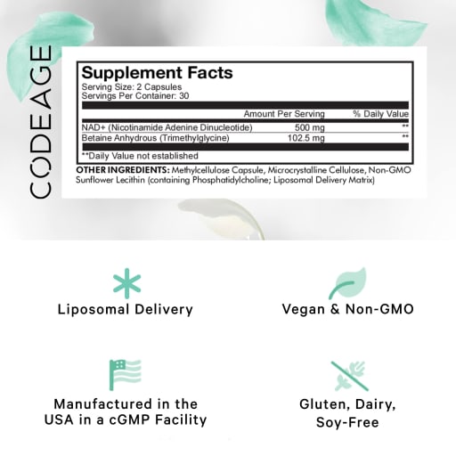 Liposomal NAD+