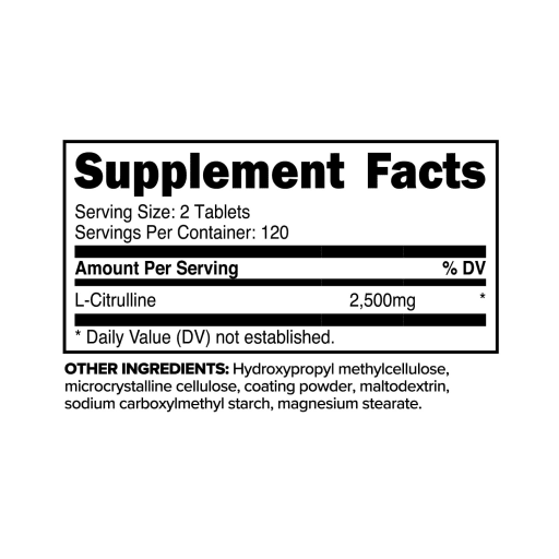 L-Citrulline Tablets