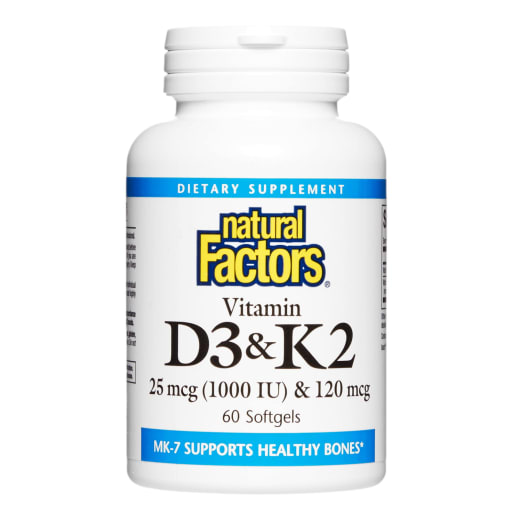Vitamin D3 & K2