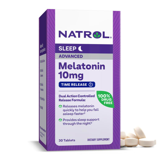 Advanced Sleep Melatonin 10 mg Time Release