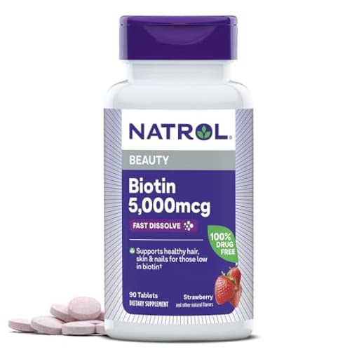 Biotin 5,000 mcg Strawberry