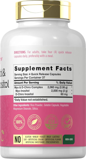 Myo-Inositol and D-Chiro Inositol