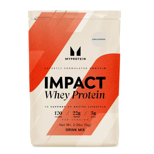 Impact Whey Protein Powder (Unflavored)