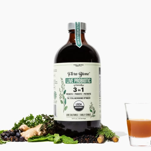 Flora Biome Live Probiotic, Prebiotic & Postbiotic