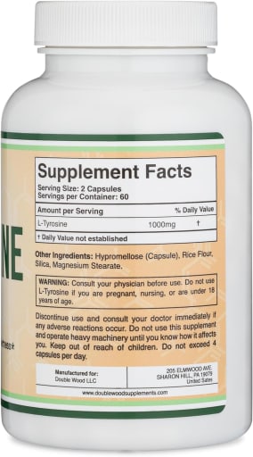 L-Tyrosine 1000mg