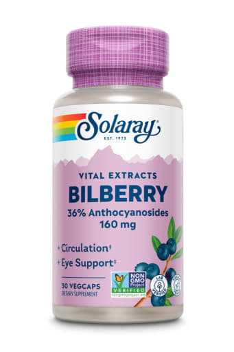 Bilberry Berry Extract 160 mg