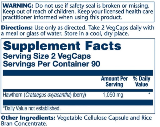 Hawthorn 1050 mg