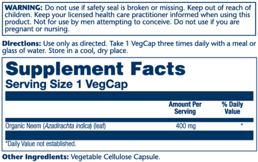 Neem 400 mg