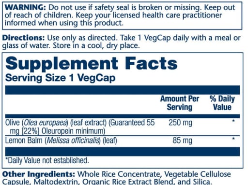 Olive Leaf Extract 250 mg