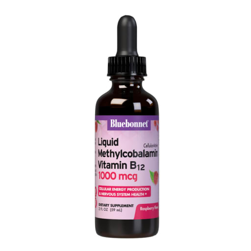 Liquid CellularActive Methylcobalamin Vitamin B12 1000 mcg Natural Raspberry Flavor
