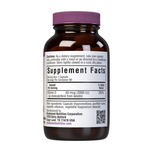 Vitamin D3 2000 IU (50 mcg)