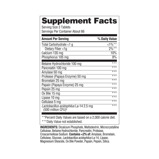 Probiotic Multi-Enzyme Digestive Formula
