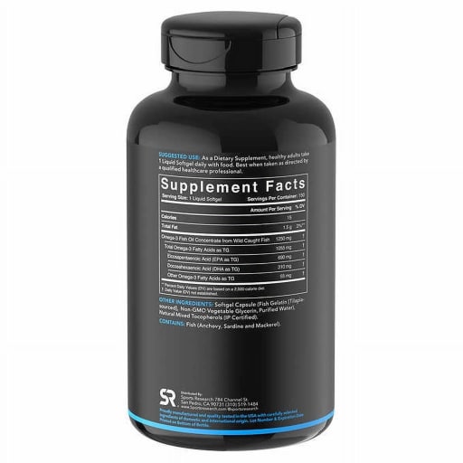 Triple Strength Omega 3 Fish Oil
