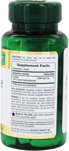 L-Lysine 1000 mg