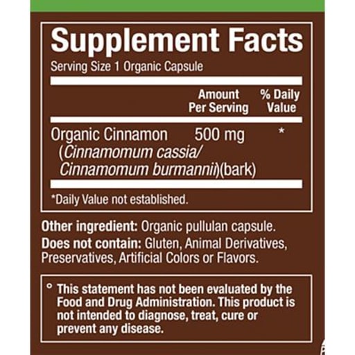 Full Spectrum Organic Cinnamon