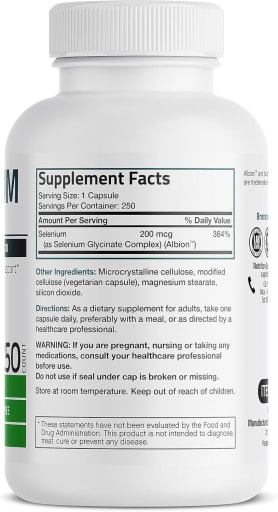 Selenium Capsules 200 mcg