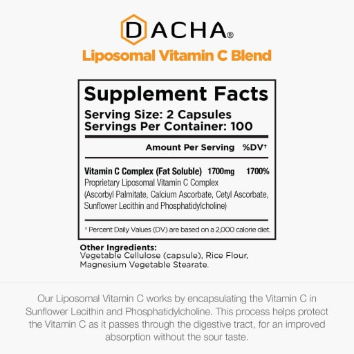 Natural Liposomal Vitamin C 1700mg
