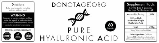 Pure Hyaluronic Acid