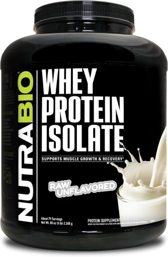 Whey Protein Isolate Powder (Unflavored)
