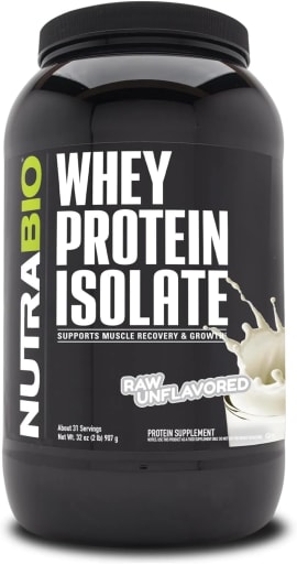 Whey Protein Isolate Powder (Raw Unflavored)