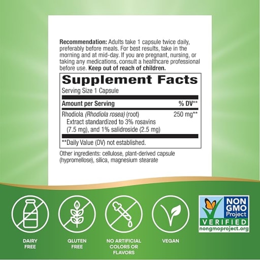 Rhodiola 250mg